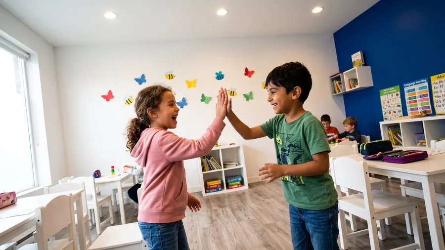 Alumnos del programa Niños y adolescentes