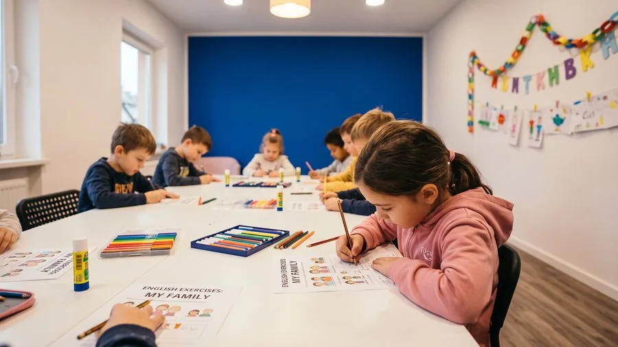 Alumnos del programa Niños y adolescentes