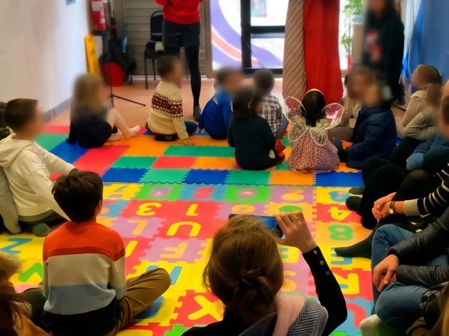 Alumnos del programa Niños y adolescentes